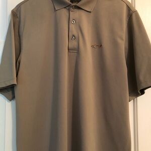 Greg Norman Collection Men's Beige Polo Shirt